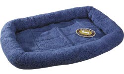 fleece dog bed